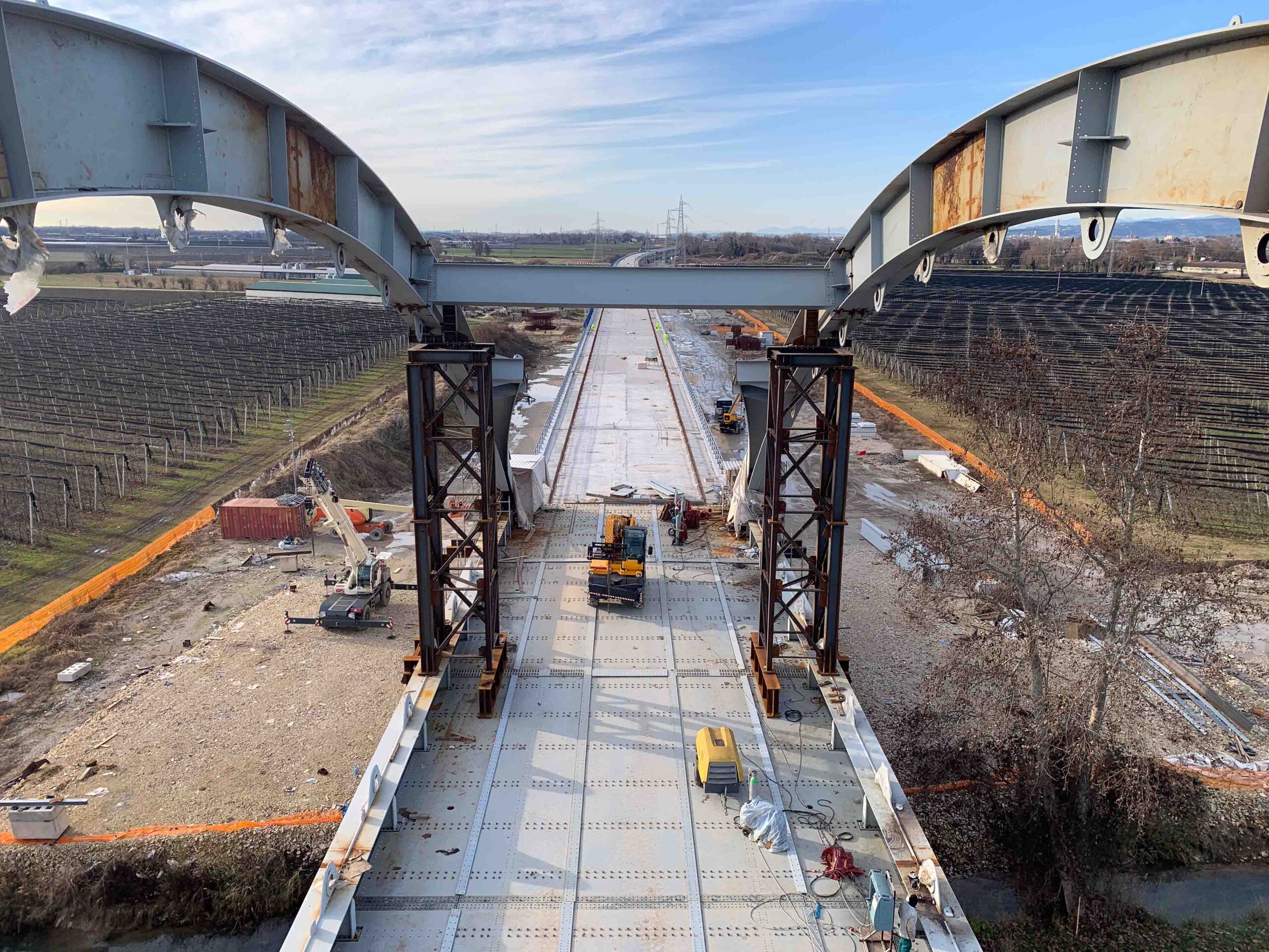Bridge for the New High-Speed Railway Line in Verona